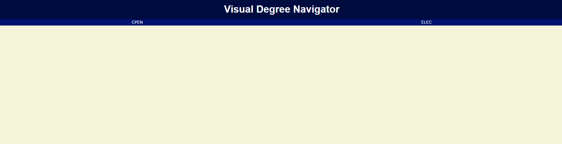 Degree Visualizer